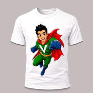 camiseta valenshow super heroi do meio ambiente