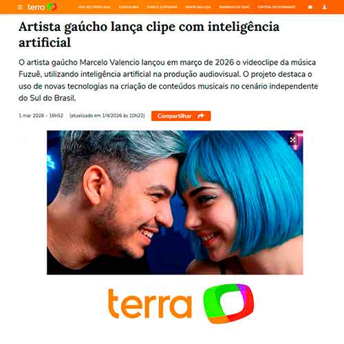 artista gaucho marcelo valencio inteligencia artificial TERRA