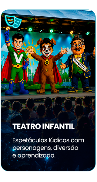 teatro infantil musical meio ambiente